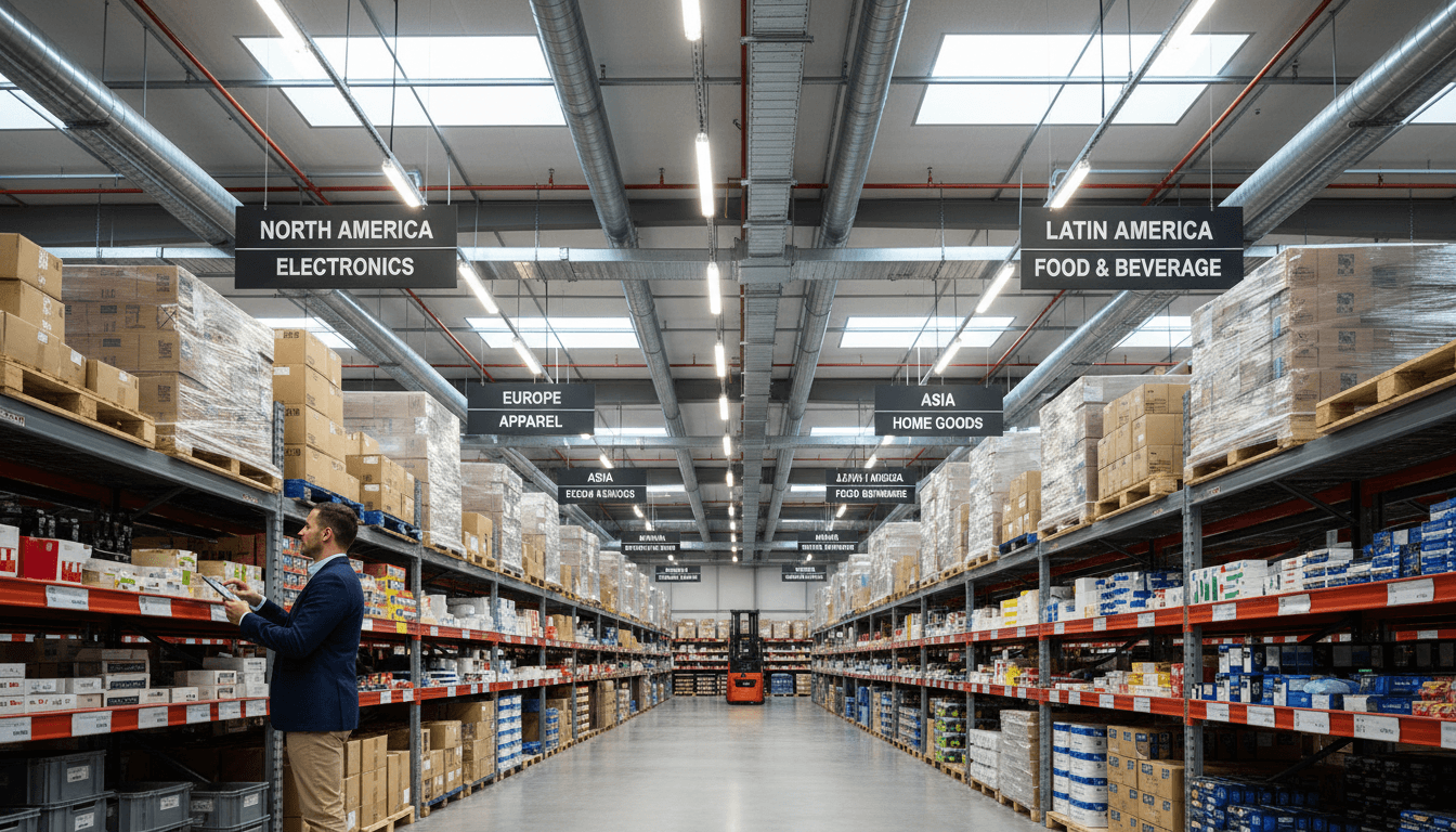 Organized warehouse and logistics operation