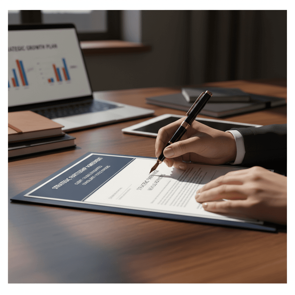 Contract negotiation and terms documentation